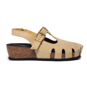 Plakton Closed-Toe Sandal – Amanda Tan Suede